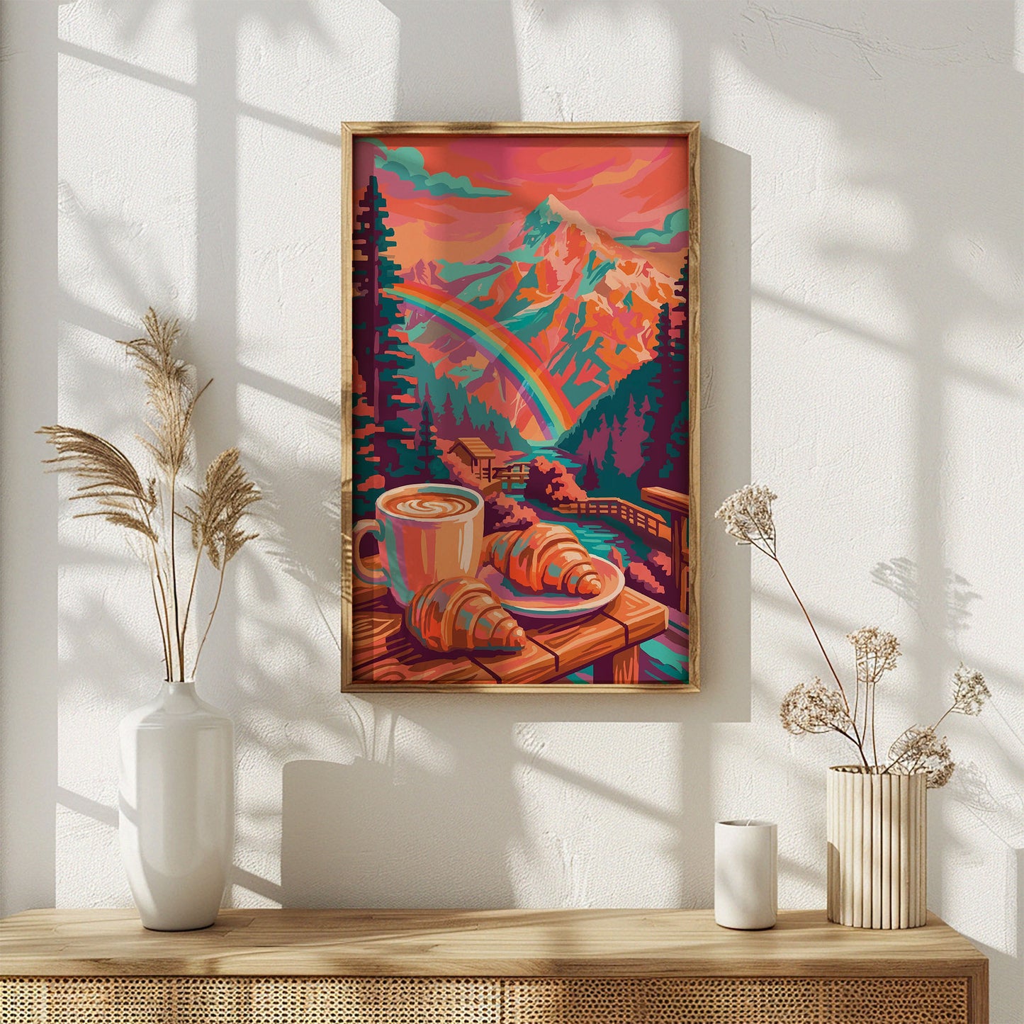 Mountain Breakfast Print