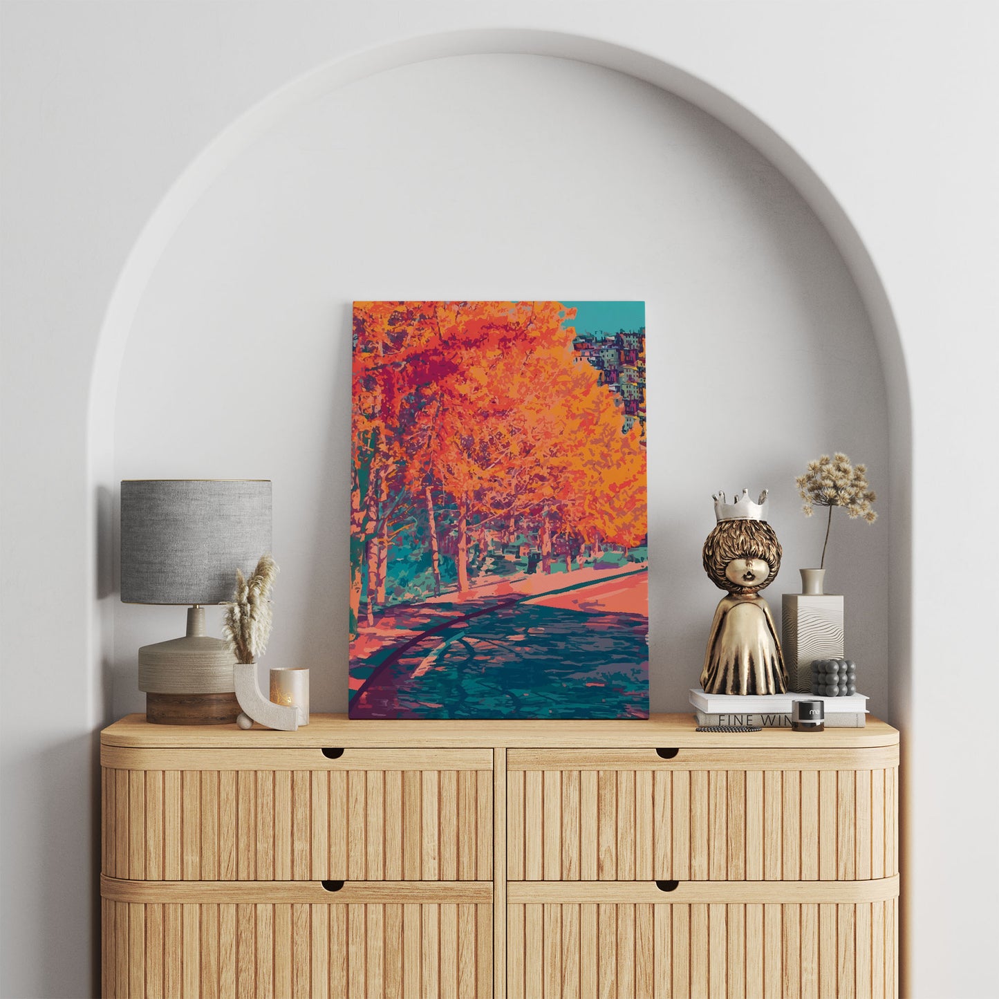Autumn Street Print