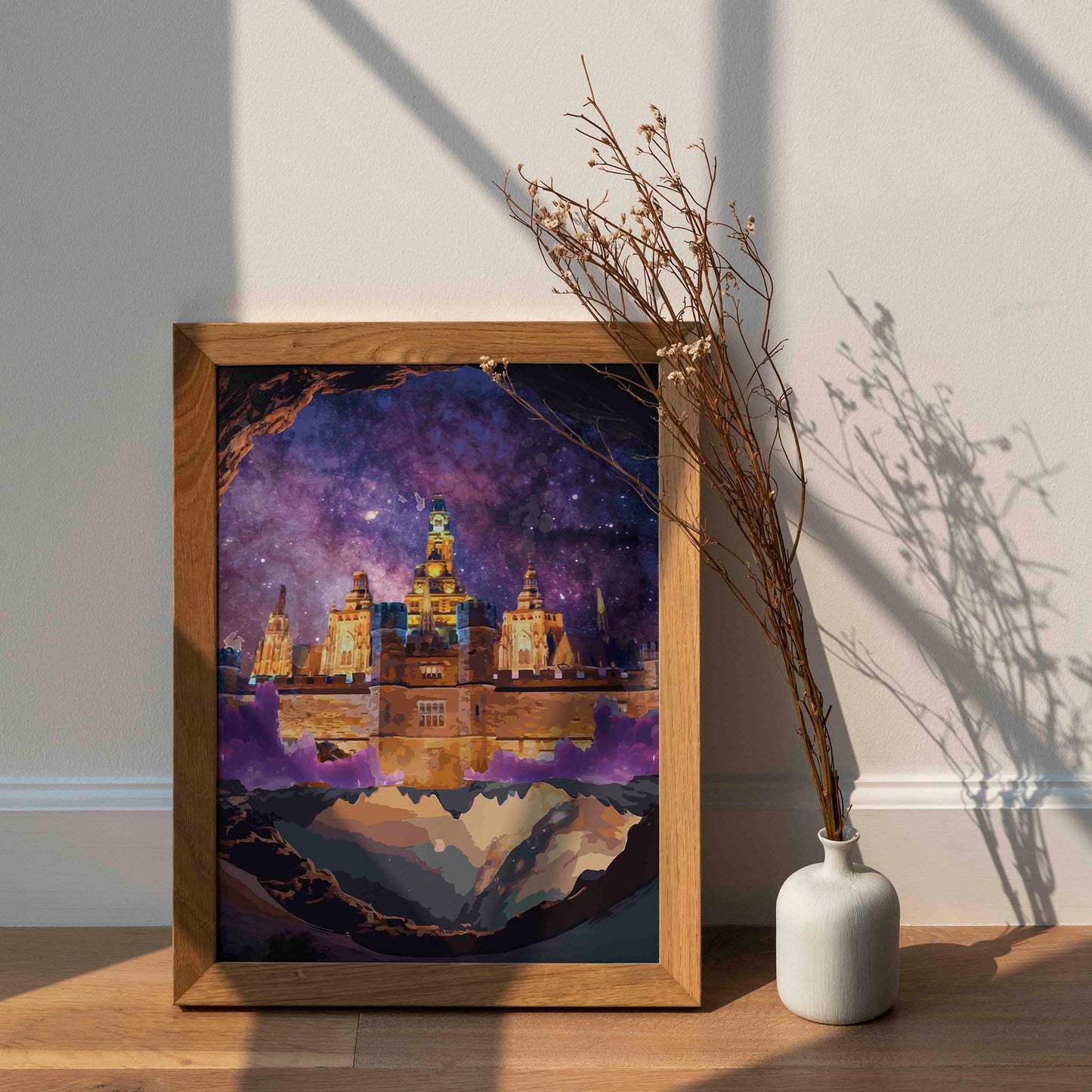 Magical Castle Wall Print - SweetPixelCreations