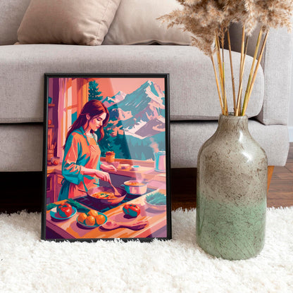Flavors of the Mountains Print