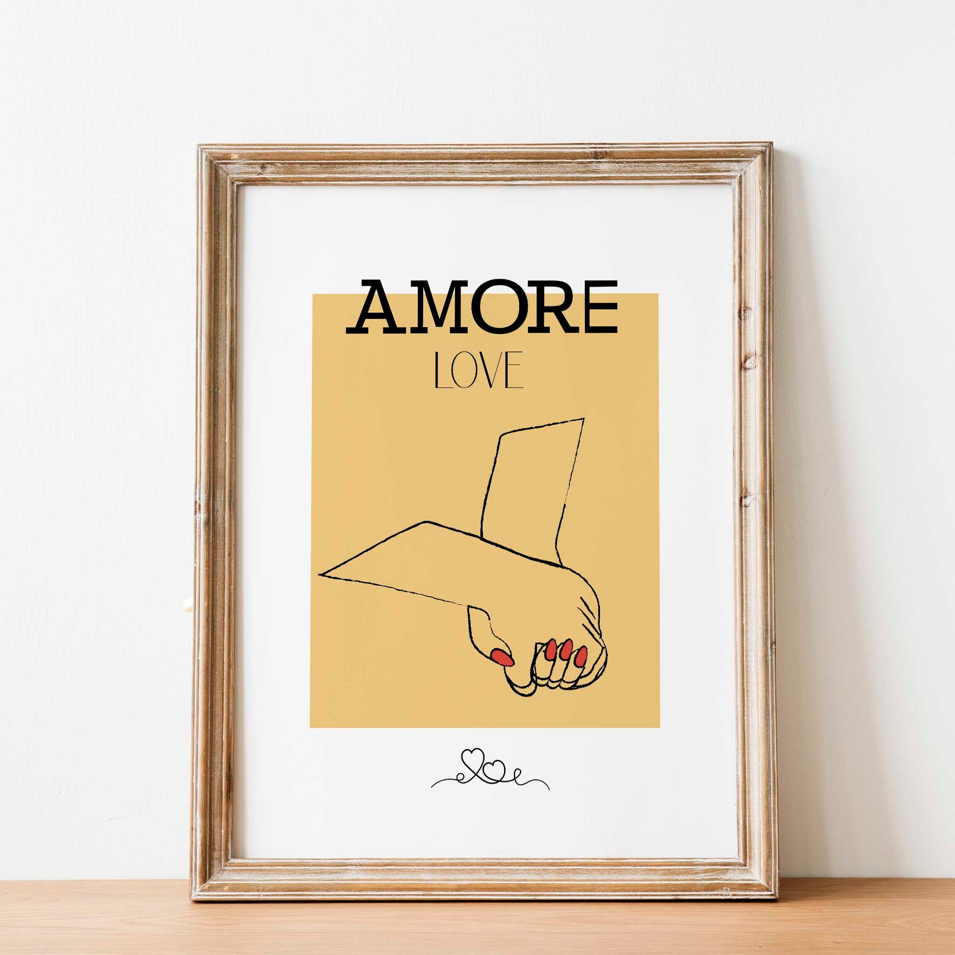 Amore - Love Illustration - SweetPixelCreations