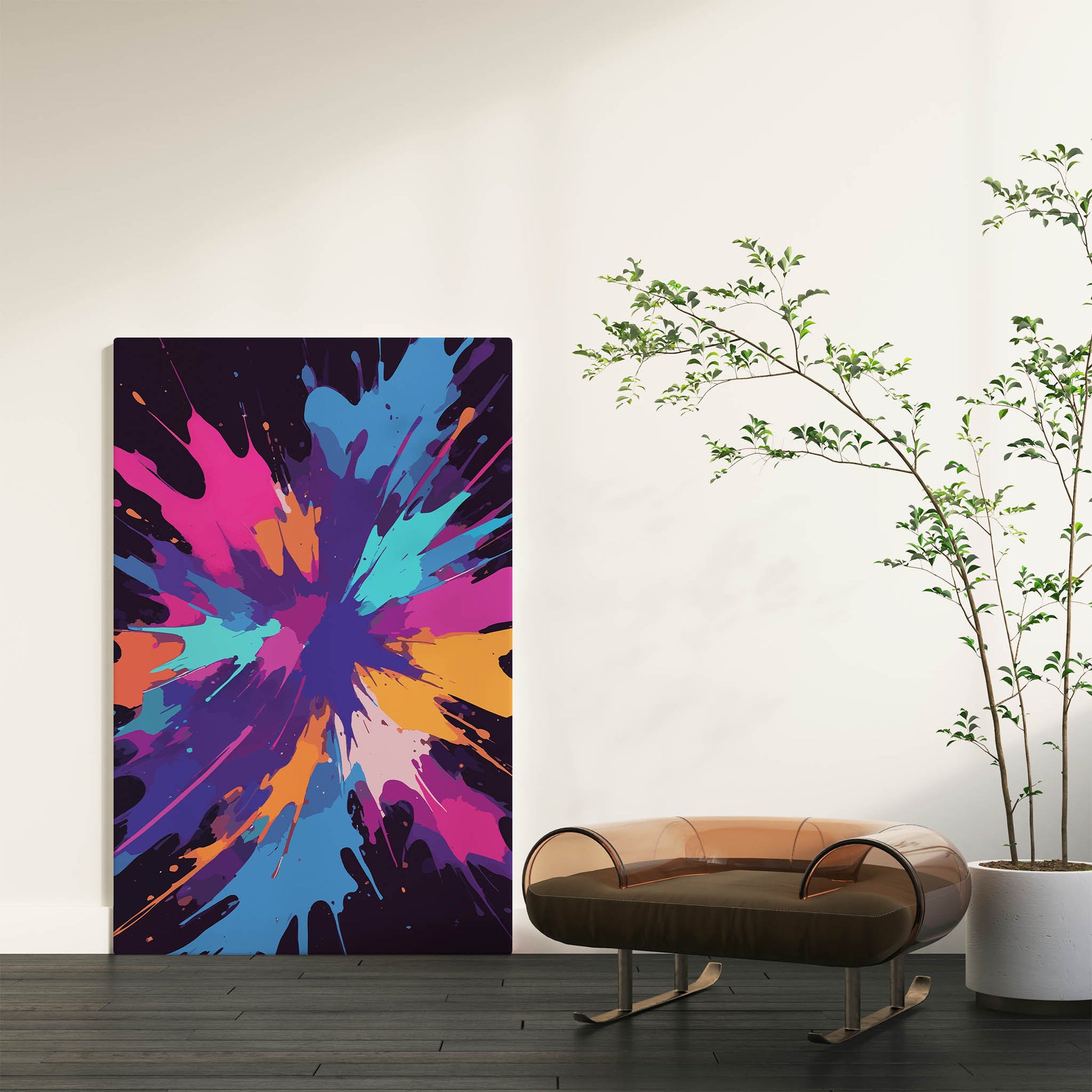 Color Burst - Abstract Print - SweetPixelCreations