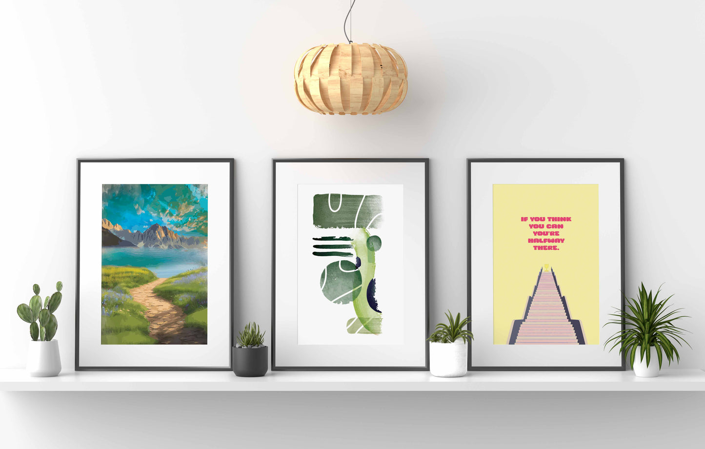 Calm & Uplift Wall Art Set - SweetPixelCreations