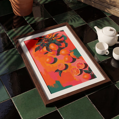 Lemon Branch Print