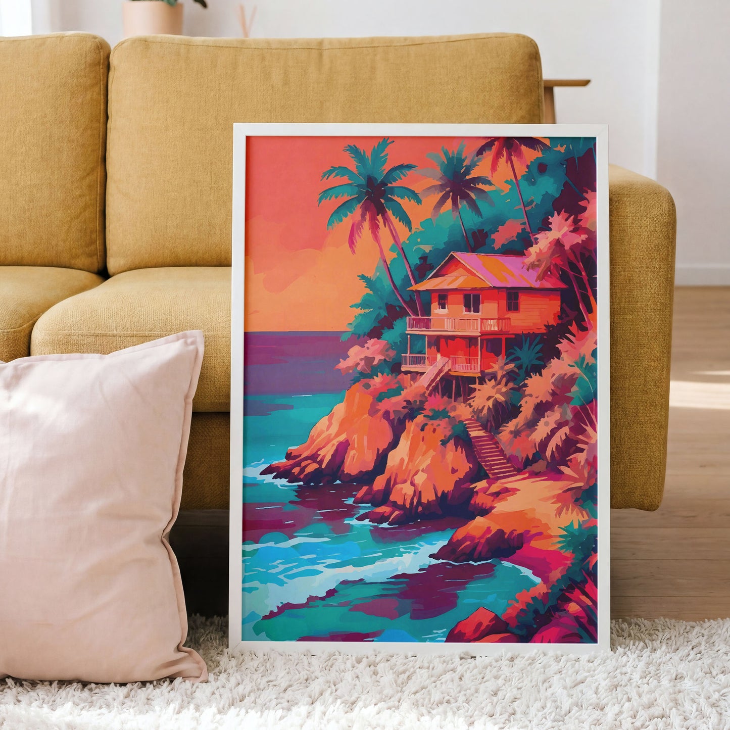 Seaside Home Print