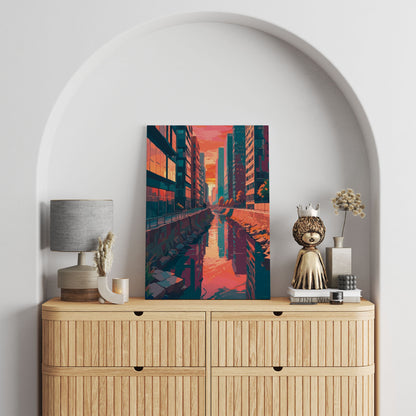 Skyline Reflections Print