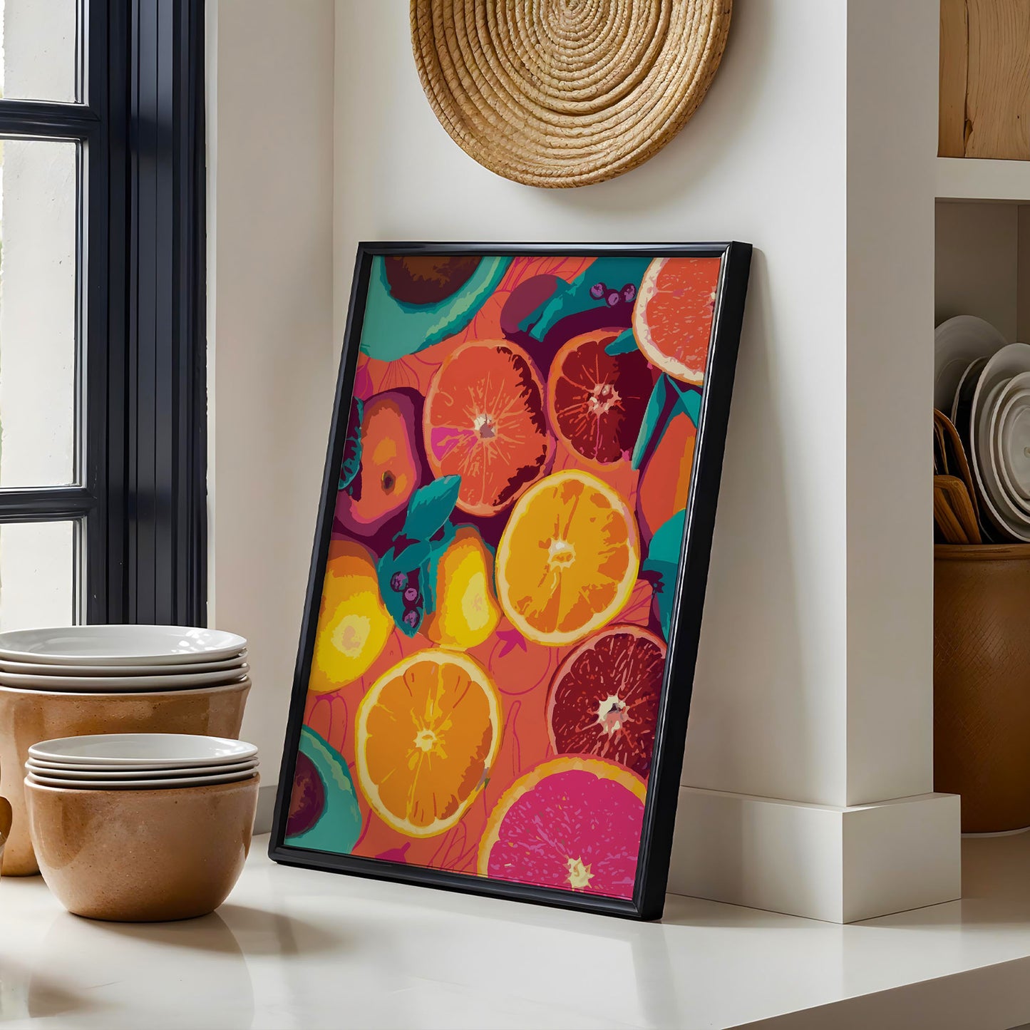 Colorful Fruits Print