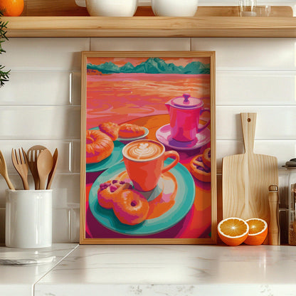 Breakfast In the Sky Print