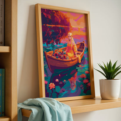 Lake Goddess Print