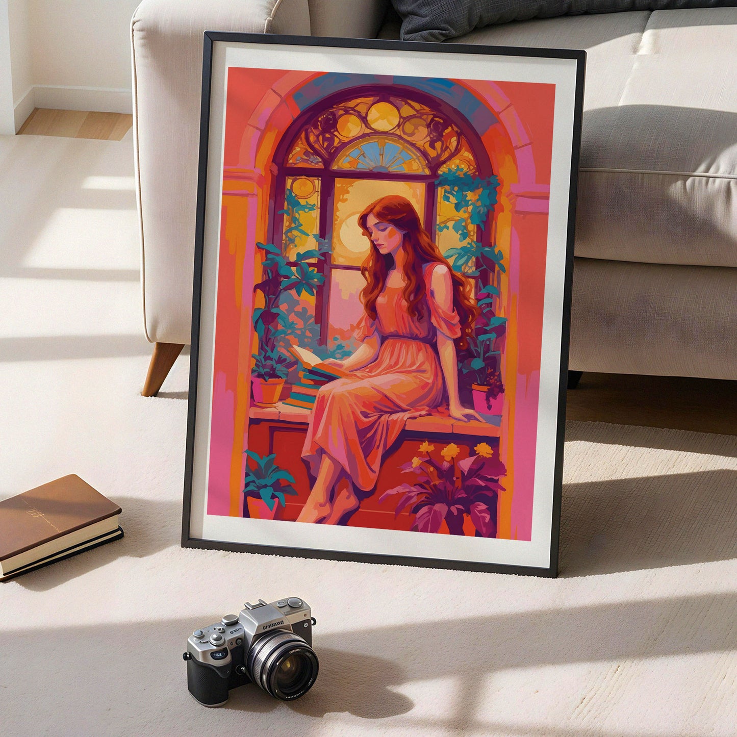 The Reading Corner Print