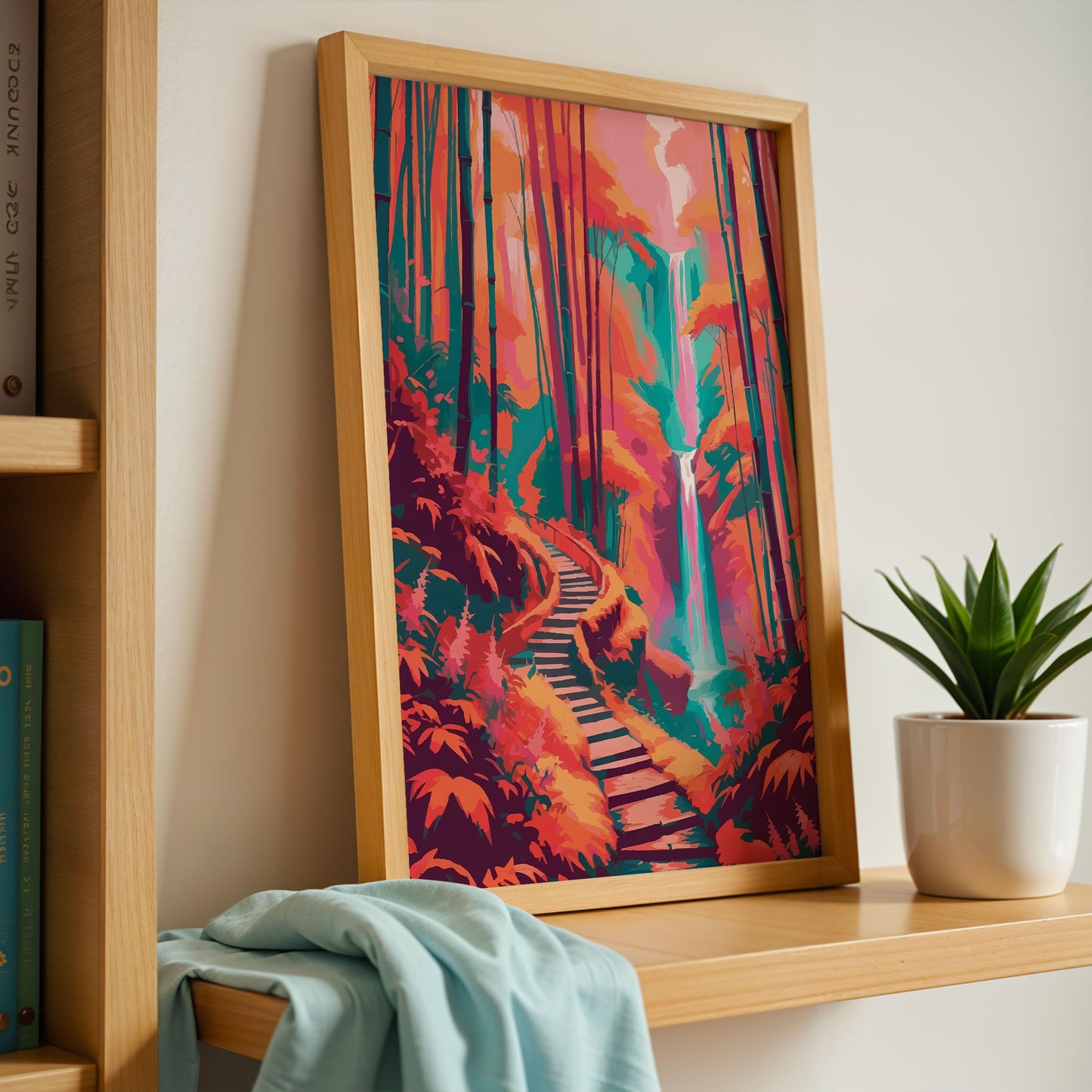 The Path to The Mystical Forest Print