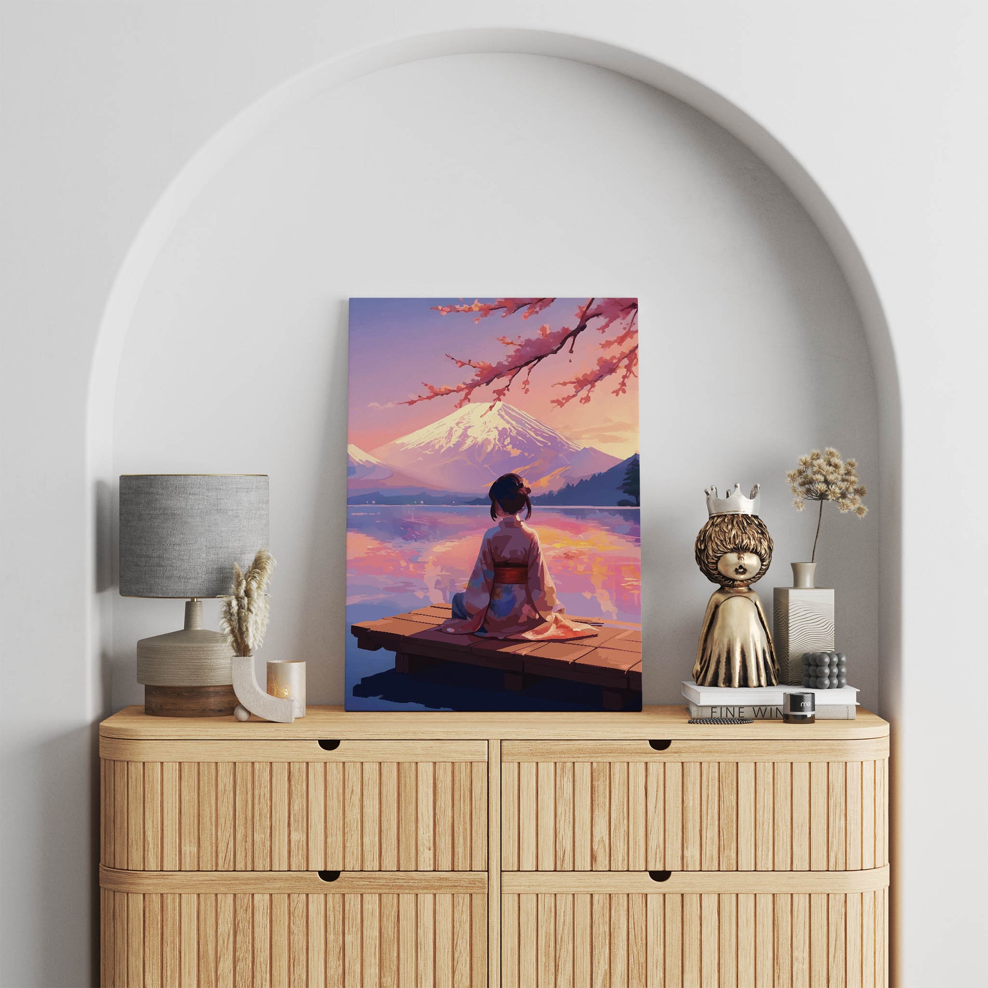 Peaceful Evening Art Print - SweetPixelCreations