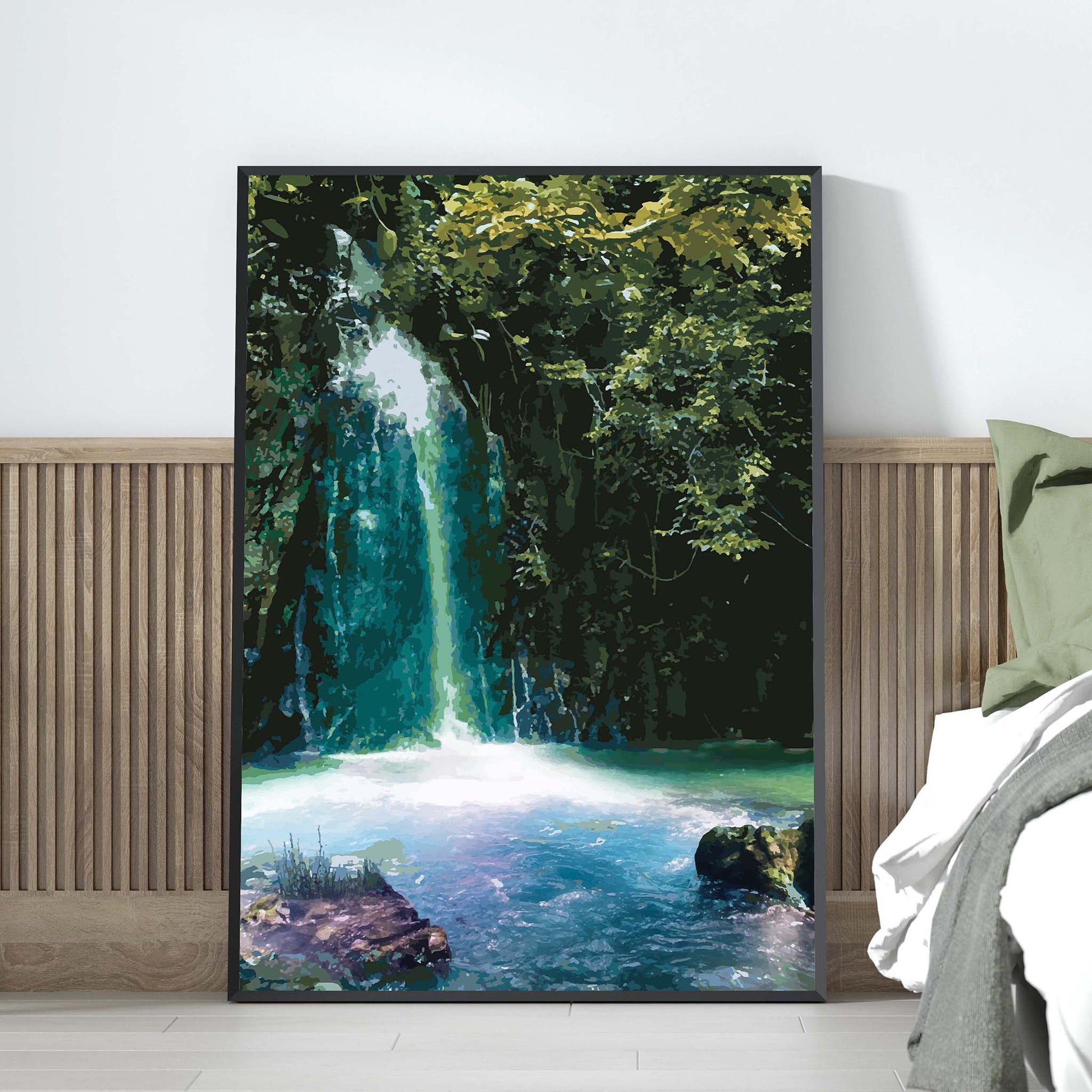 Waterfall - Nature Art - SweetPixelCreations