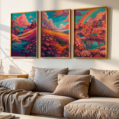 The Fairytale Landscape - Set of 3 Prints