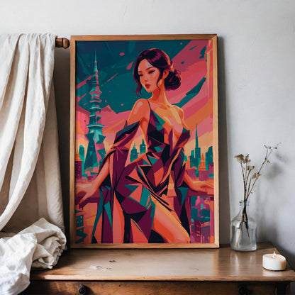 Midnight Elegance Print