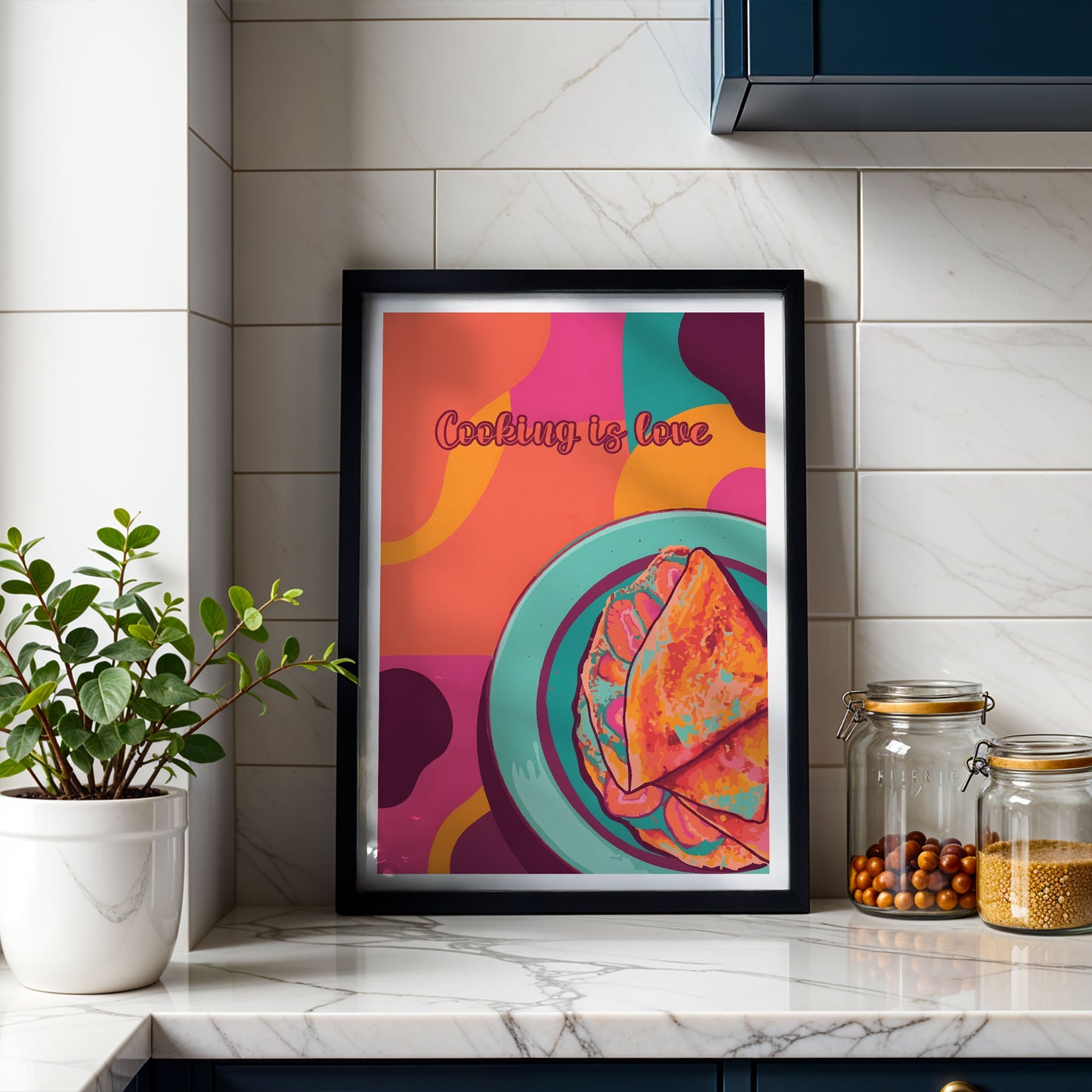 Cooking Is Love Print
