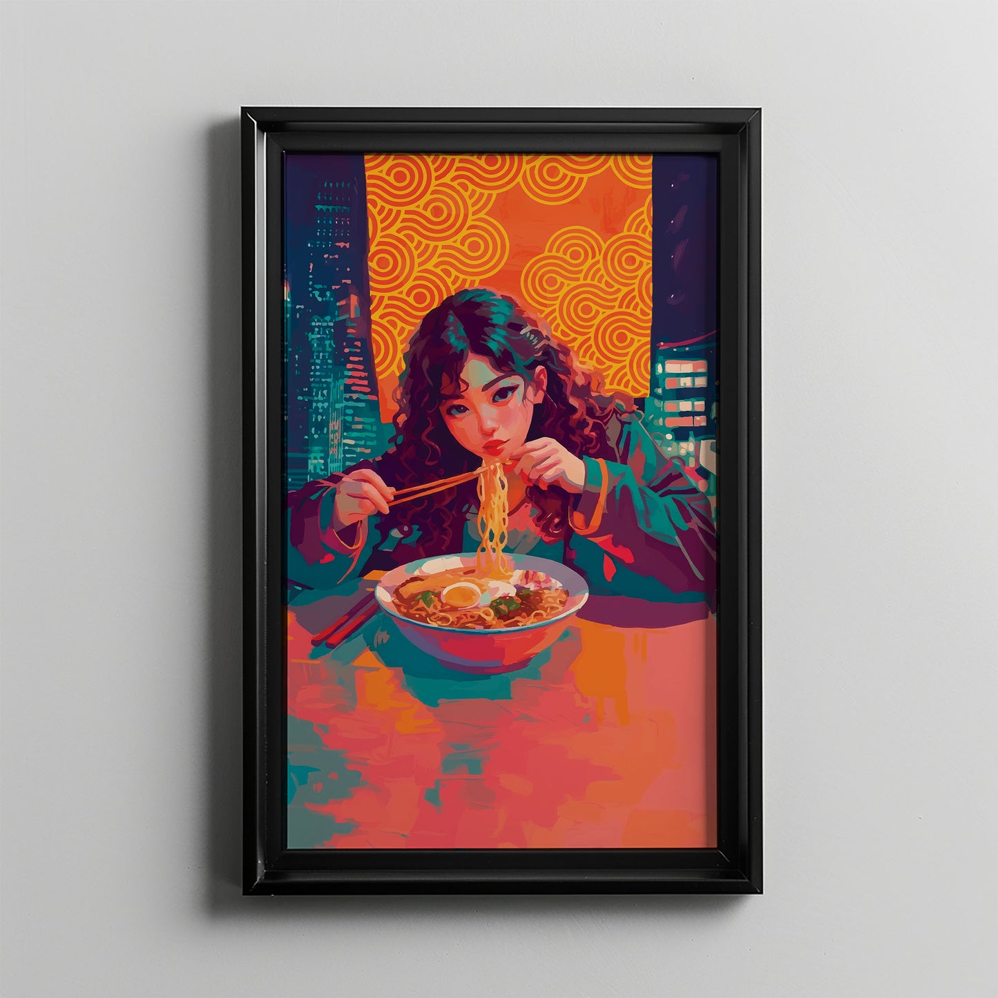 Midnight Ramen Vibes Print