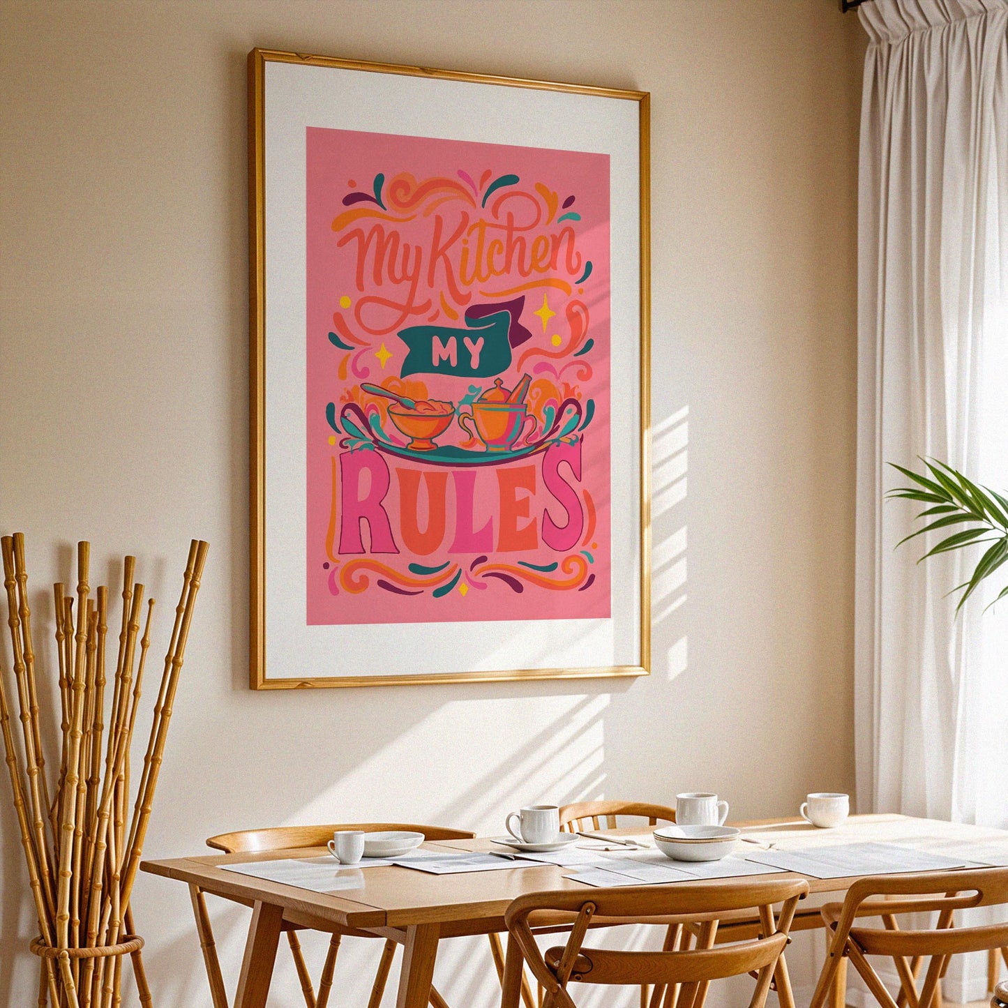 My Kitchen, My Rules Print