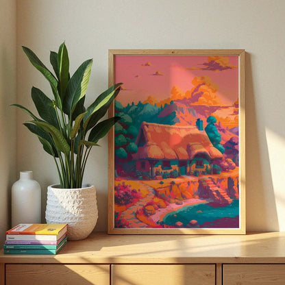 Cottage Life Print