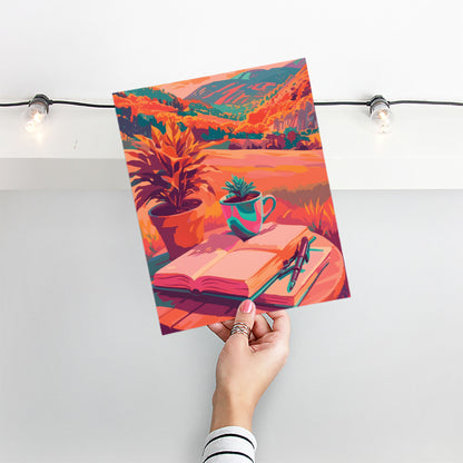 Peaceful Reading Print