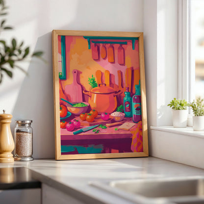 Farmhouse Cooking Vibes Print