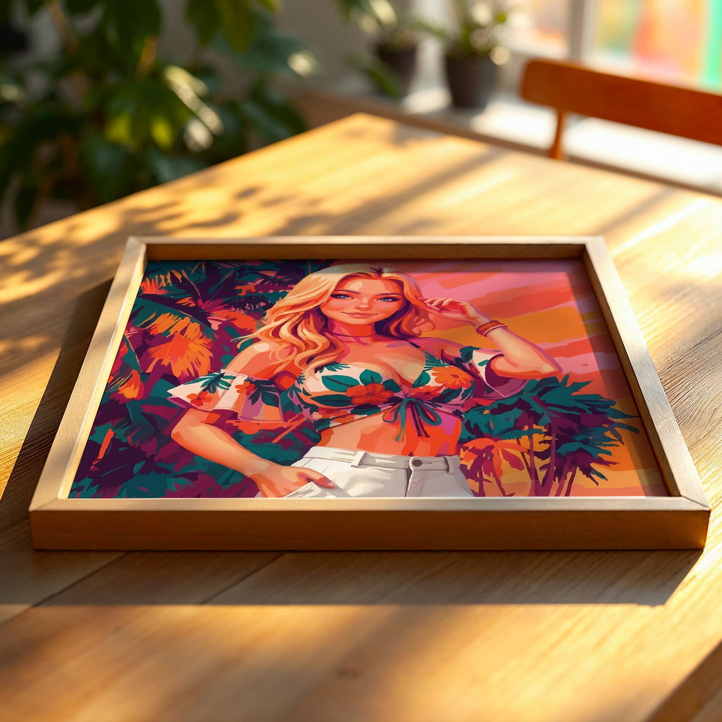 Too Hot to Explain Print