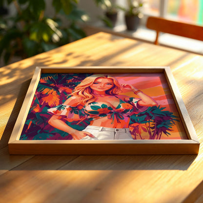Too Hot to Explain Print