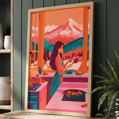 Mountain View Print