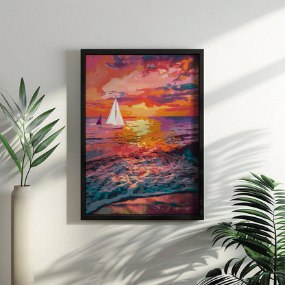 Beach Sunset Print