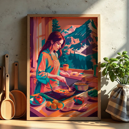 Flavors of the Mountains Print