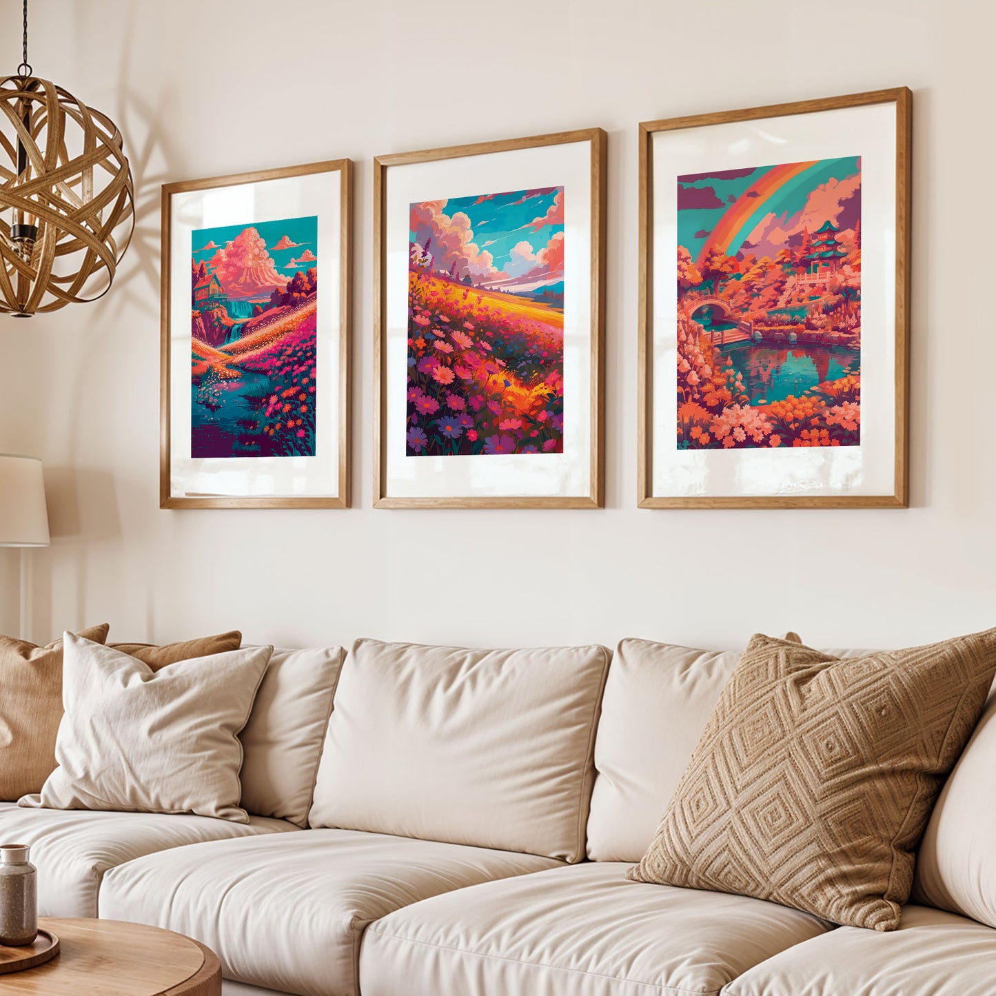 The Fairytale Landscape - Set of 3 Prints