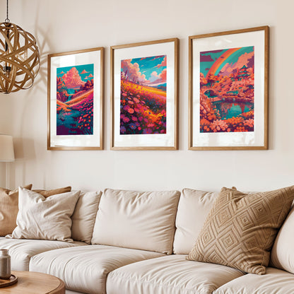 The Fairytale Landscape - Set of 3 Prints