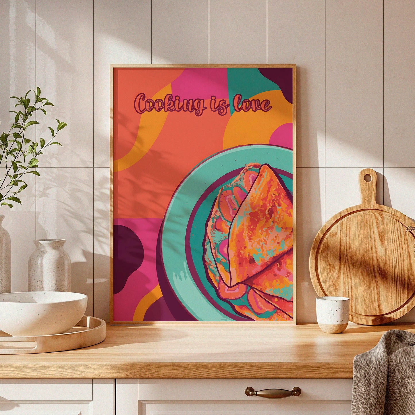 Cooking Is Love Print