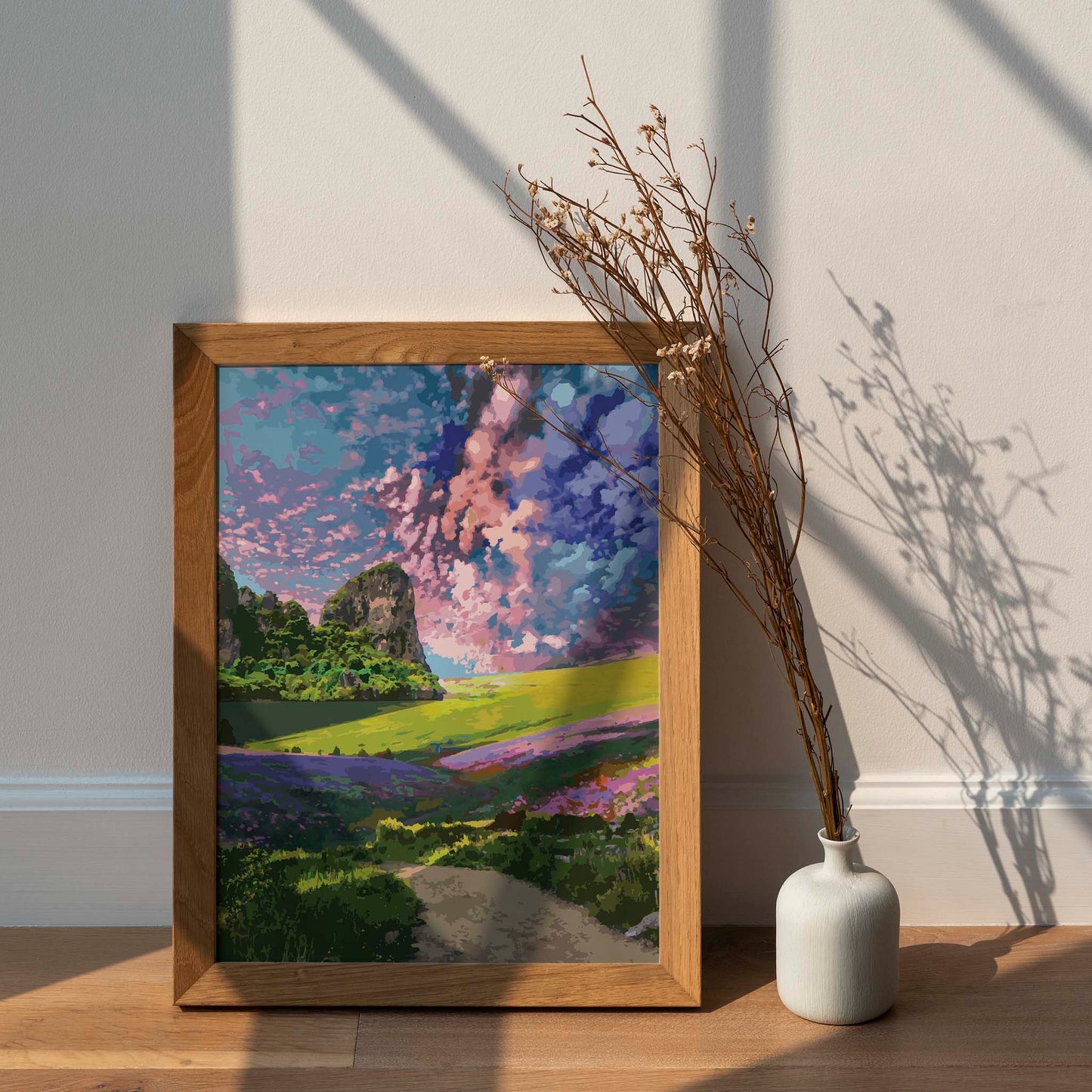 Colorful Landscape Painting - SweetPixelCreations