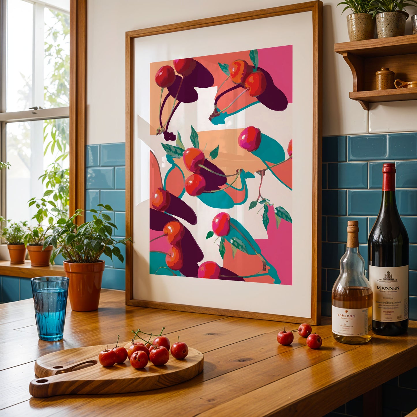 Cherry Pattern Print