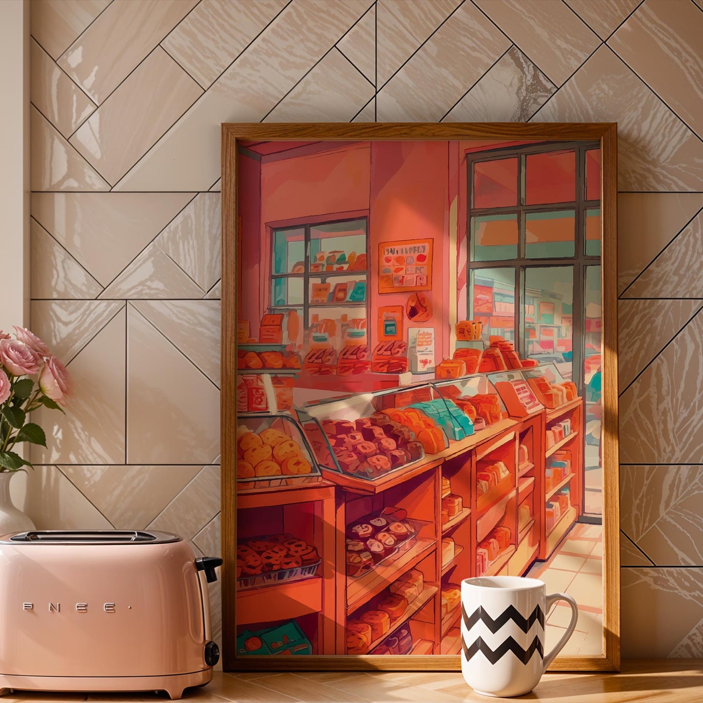 Warm Bakery Morning Print