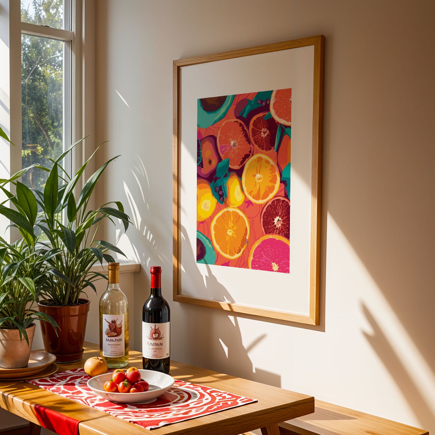 Colorful Fruits Print