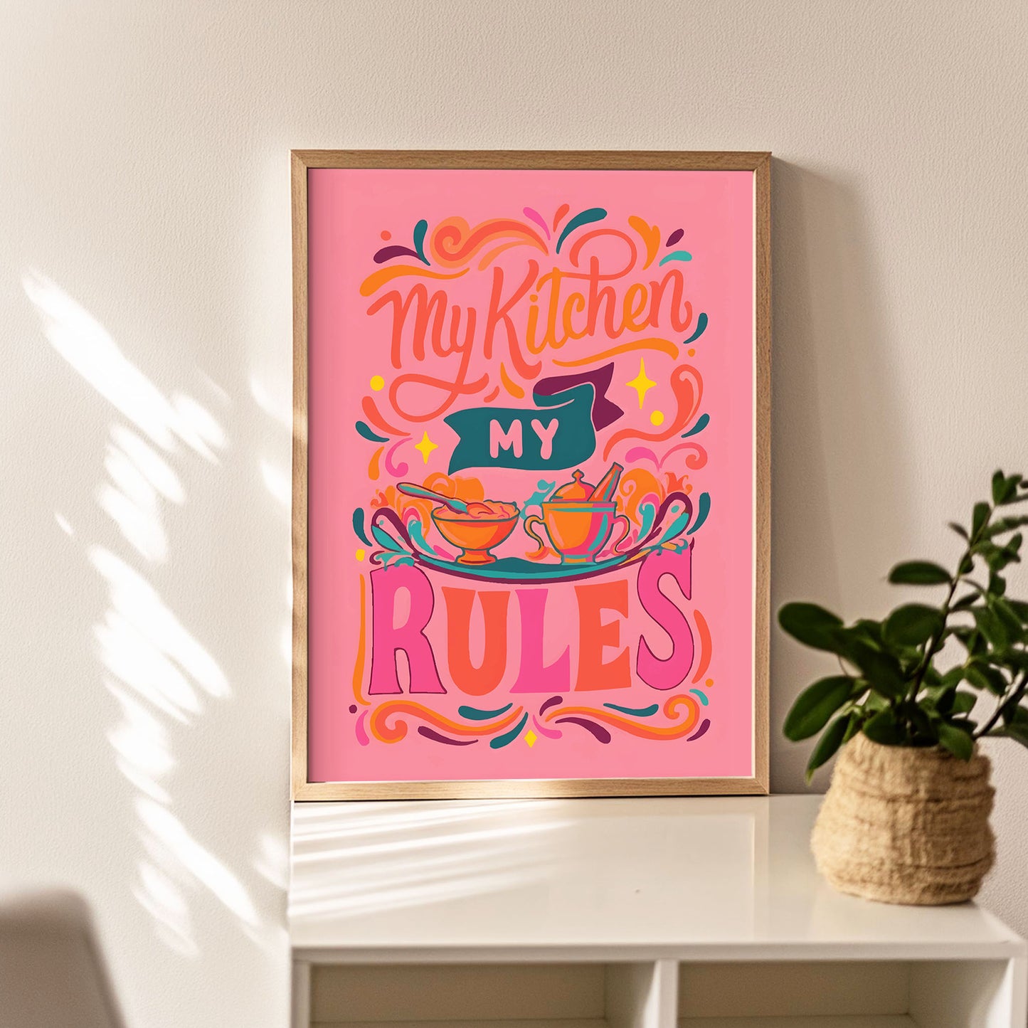 My Kitchen, My Rules Print