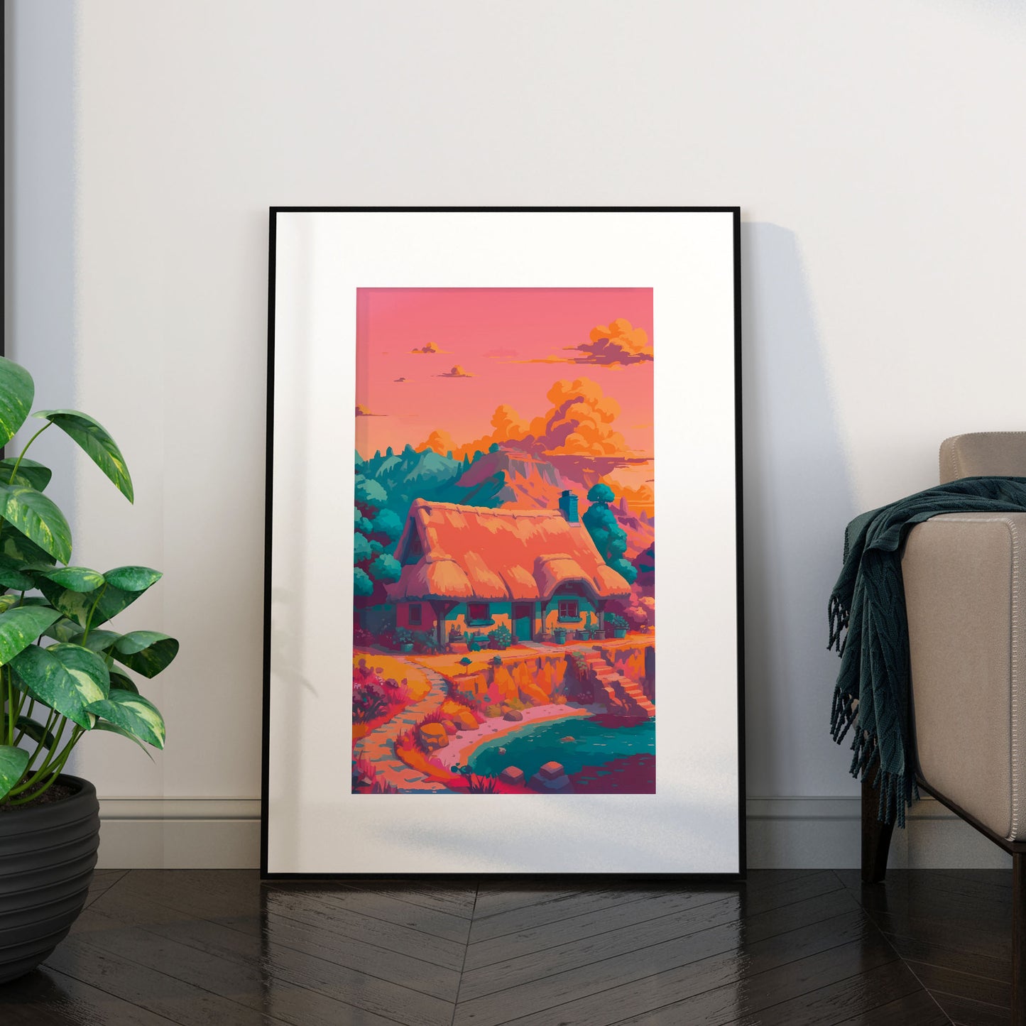Cottage Life Print