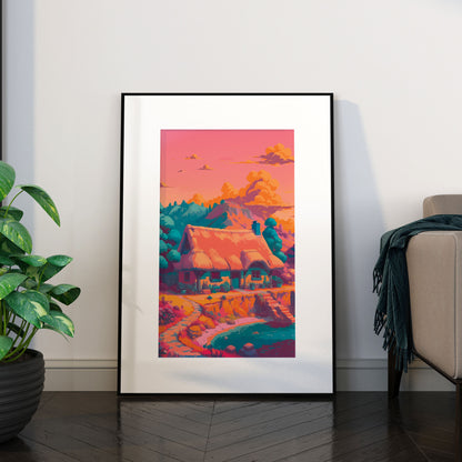 Cottage Life Print