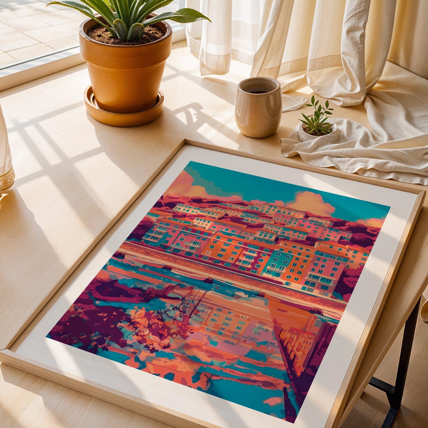 Small Town Print