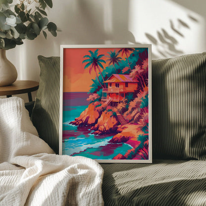 Seaside Home Print