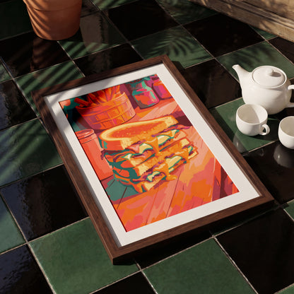 Bacon-Grilled Cheese Sandwich Print