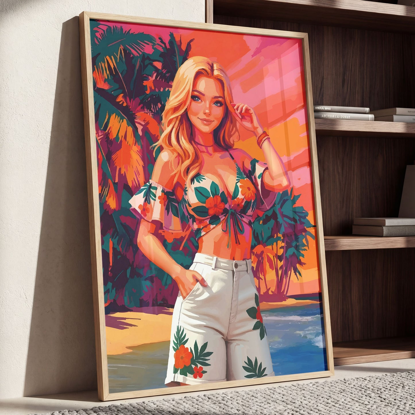 Too Hot to Explain Print