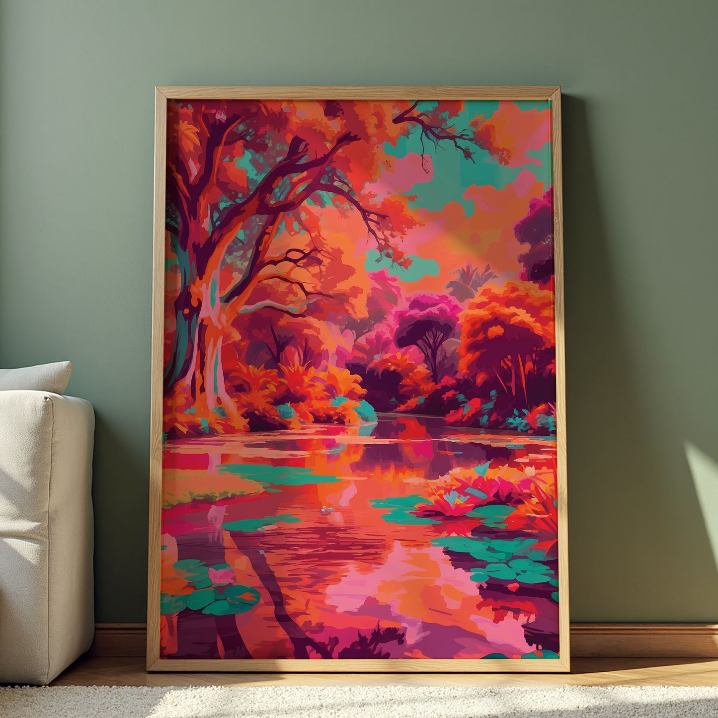 Lily Pad Haven Print