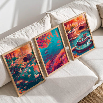 A View Worth Staying For - Set of 3 Prints