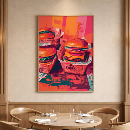 Gourmet Burger Print