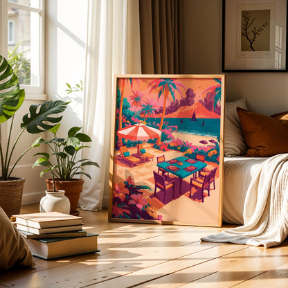 Tropical Oasis Print