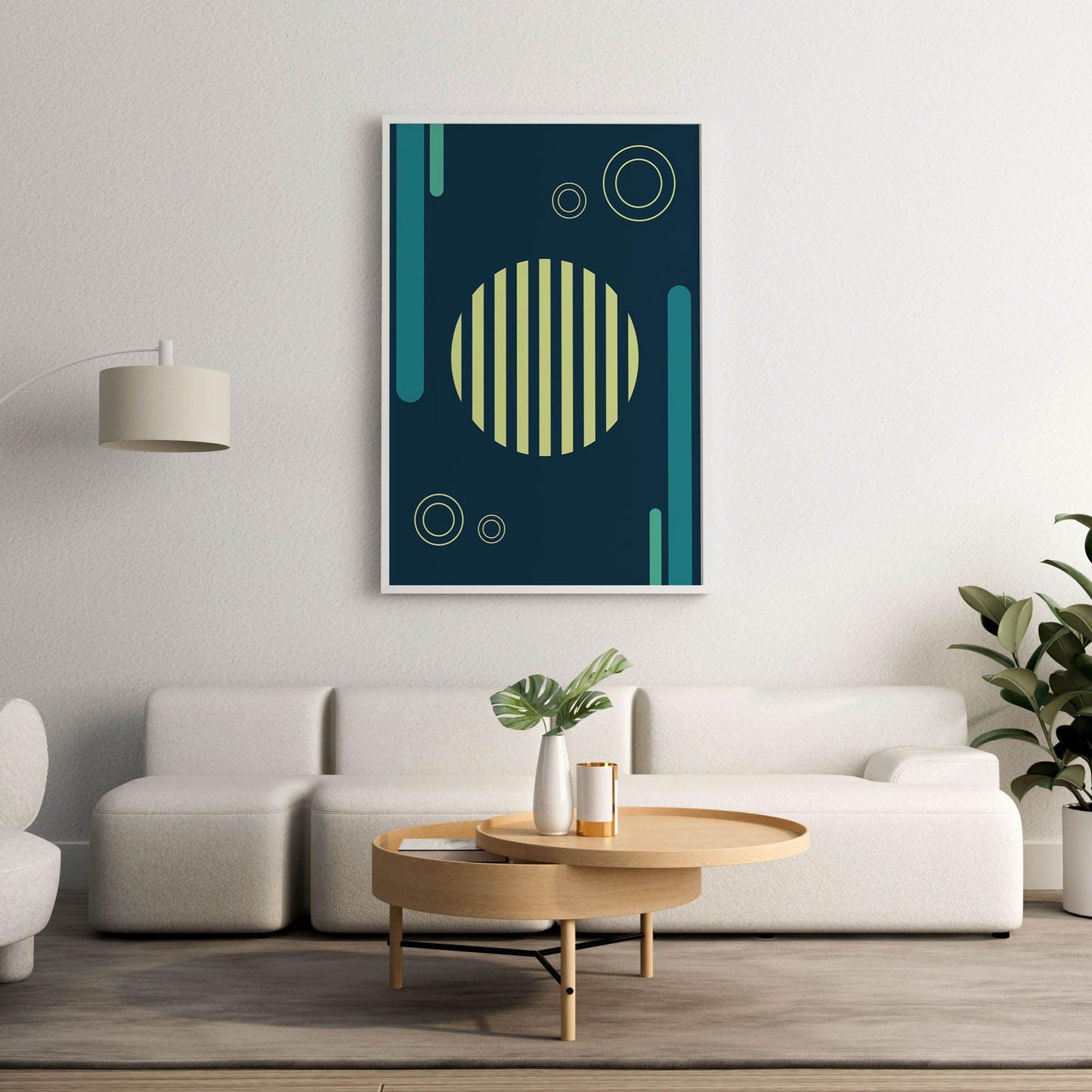 Abstract Bauhaus Poster - SweetPixelCreations