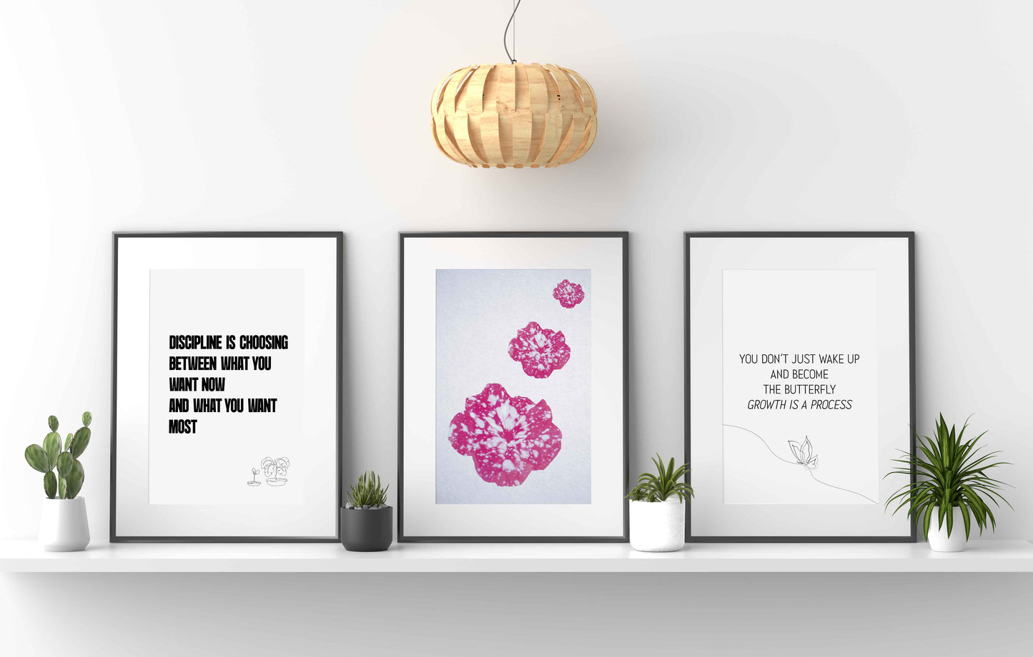 Botanical and Motivational Wall Art Bundle - SweetPixelCreations